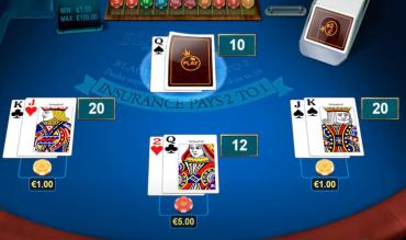 multi hand blackjack