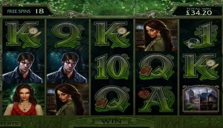immortal romance slot
