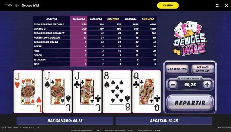 deuces wild