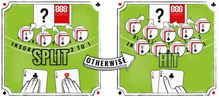 blackjack como jugar doses 