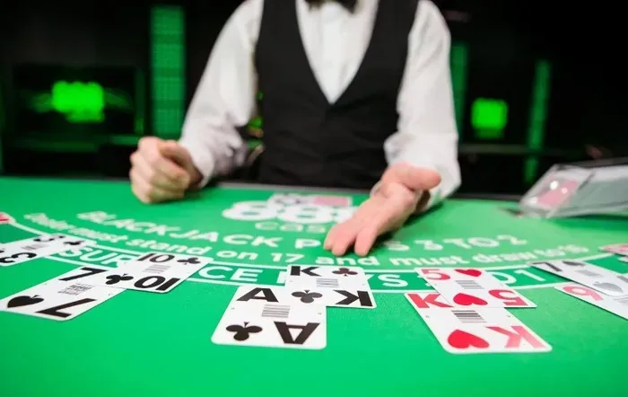 crupier de casino