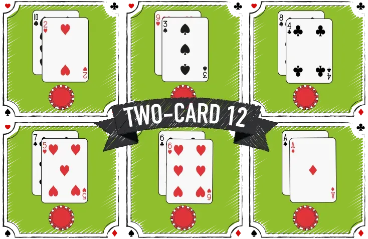 como jugar blackjack 2 cartas 12