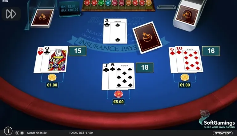 blackjack online dinero real