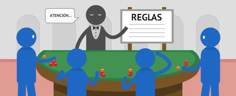 Reglas en la mesa de blackjack