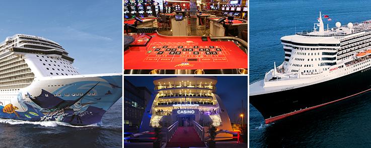 Cuatro populares cruceros con casino