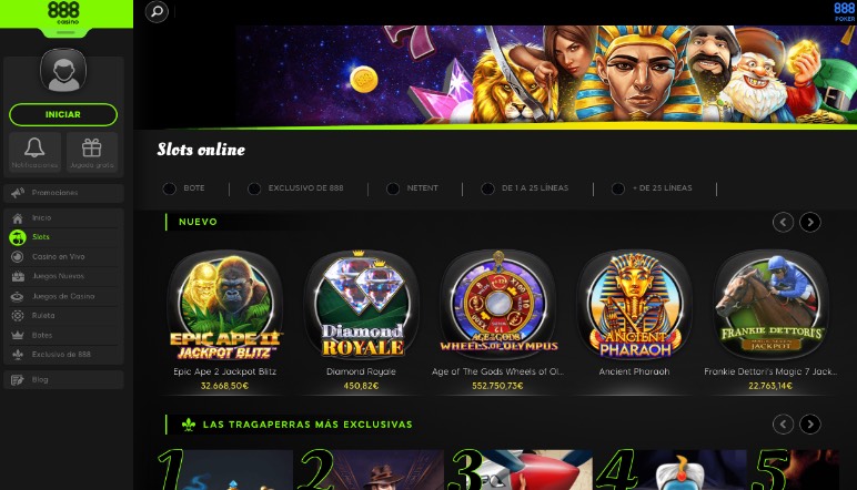 Slots online: Casinos online