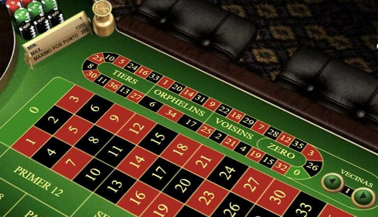 ruleta europea gratis