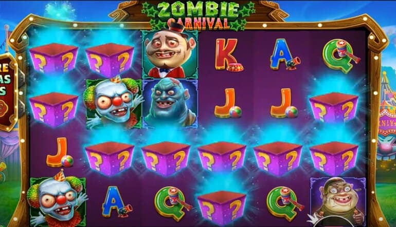 zombie carnival slot