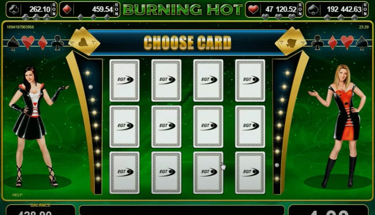 burning hot slot