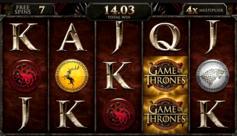 game of thrones slot