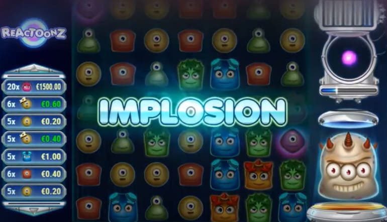 Reactoonz slot | 888 Casino