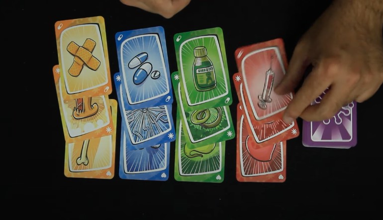 juego de cartas virus