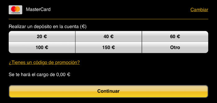 Tarjetas de credito y debito en los casinos online
