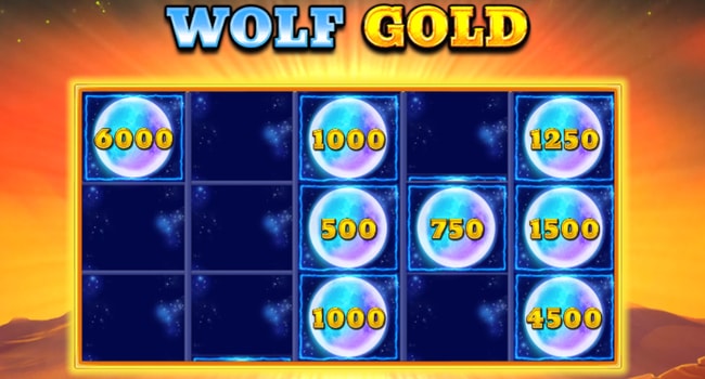 El Money Respin en las Wolf slots