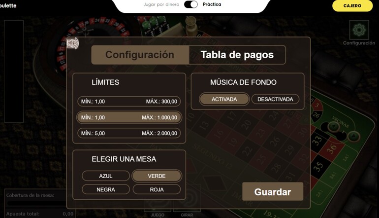 ruleta demo