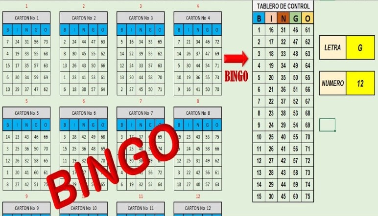 App Cartones de Bingo - Usa tu móvil o tablet como un cartón de bingo