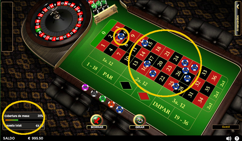 Como ganarle al casino en la ruleta