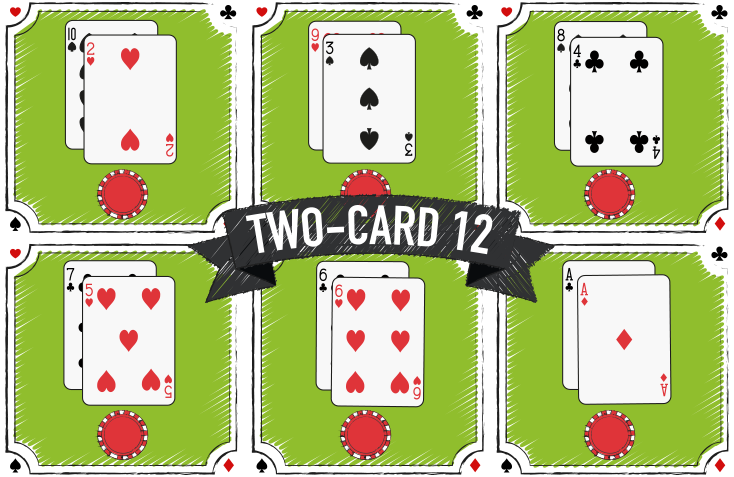 como jugar blackjack 2 cartas 12