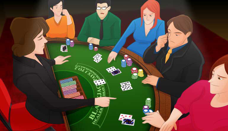 croupier blackjack