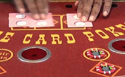 edge sorting-three card poker