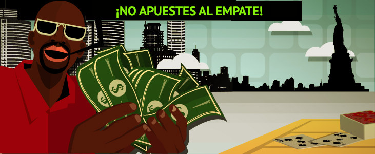 Apuestas al empate en Baccarat