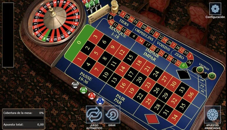 Ruleta con Regla En Prisión y Juegos de Mesa Variados