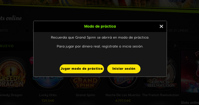 Tragaperras gratis modo demo