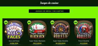 Top 10 de nuestros juegos de casino