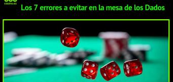 Errores al Jugar a los Dados en el Casino