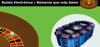 Números que más salen en la ruleta electrónica