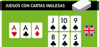 Juegos de cartas con la baraja inglesa