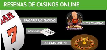 Reseñas de los casinos online