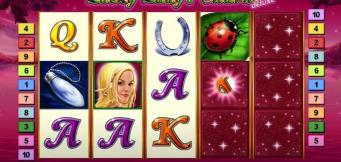 lucky lady's charm deluxe slot