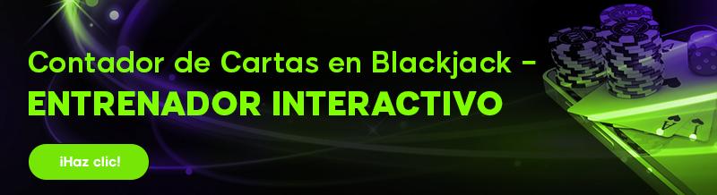 contador de cartas en blackjack