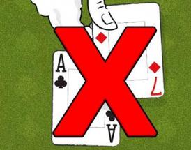18 blando errores blackjack