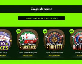 Top 10 de nuestros juegos de casino