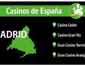 Los casinos de Madrid: varias sedes, misma diversión