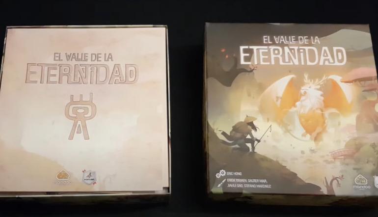 El valle de la eternidad juego de mesa
