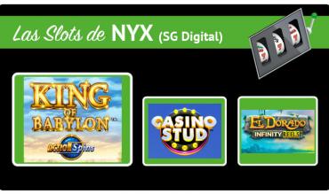 Juegos de casino online del proveedor NYX