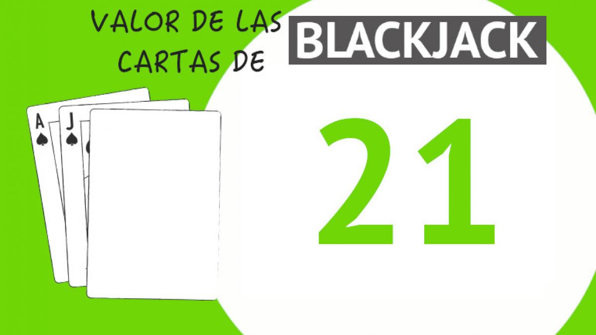 Valor de las cartas en blackjack