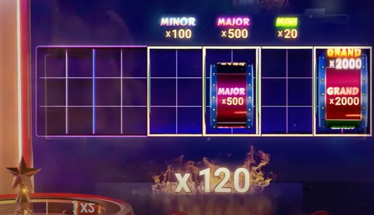 ruleta mega fire blaze