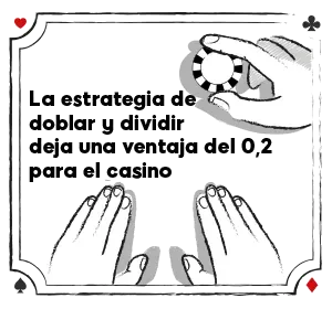 ventaja del 0,2 para el casino