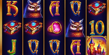 Blue Wizard Slot Desktop
